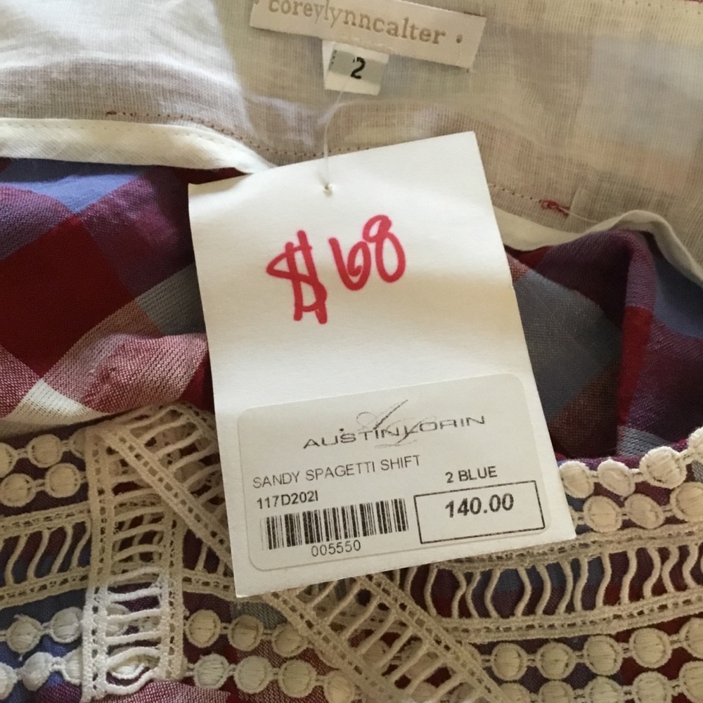 NWT ANTHROPOLOGIE COREY LYNN CALTER SHIFT/TOP - Picture 8 of 9
